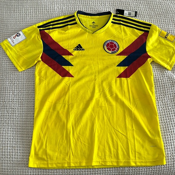 adidas Other - BNWT - FIFA World Cup - Colombia Home Football / Soccer Men’s Jersey - Adidas